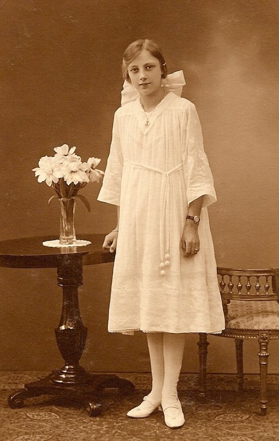 Komfirmanden Ellen B&oslash;rgesen