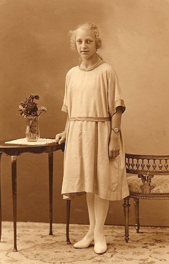 komfirmanten Karen B&oslash;rgesen