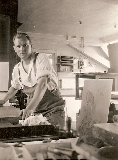 Min Far p&aring; arb.